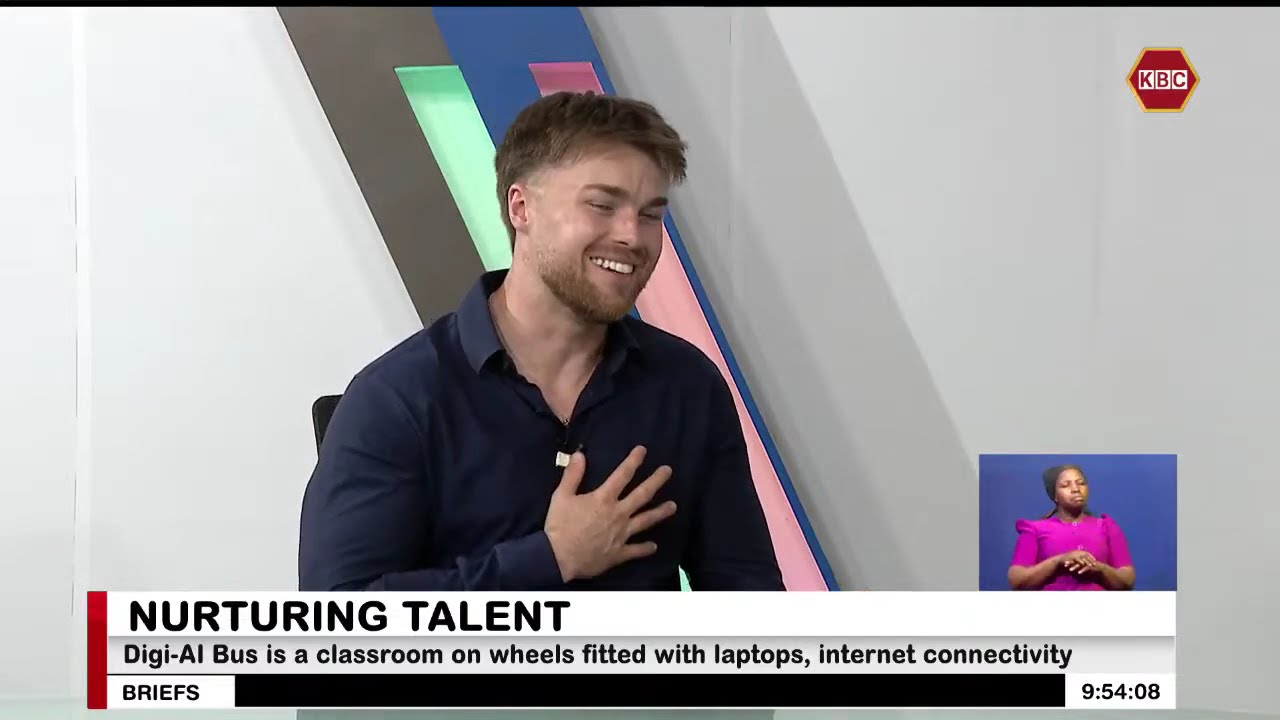 James McGreevy : Our next goal is to get seven Digi-AI buses for the seven regions of Kenya