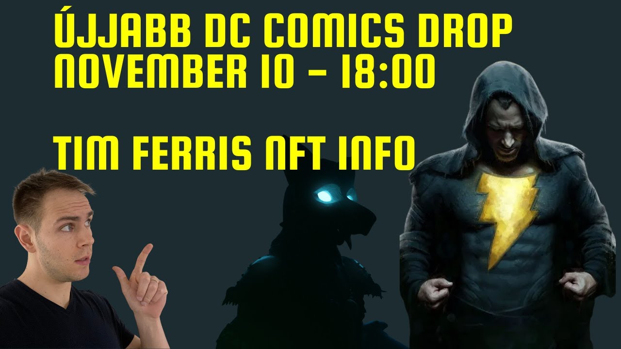 DC Black Adam NFT November 10, 