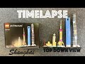 Lego Architecture Shanghai 21039 Build Top Down View 4K