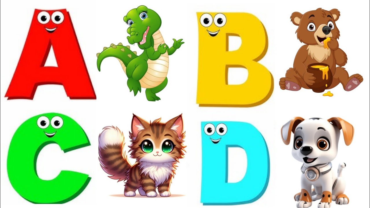 ABC Animal Song for Kids | Fun Learning A to Z with Animals | Toddler ...