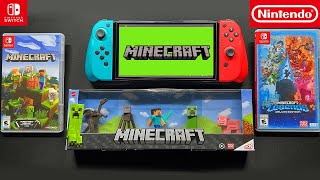 Minecraft Vs Minecraft Legends | Nintendo Switch OLED | Which one is your favorite?