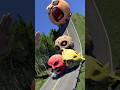 GIANT HAND SLAP VS MIXED COLOURFUL CARS - BeamNG.drive #beamngdrive #crashdrive #beamngexperiments