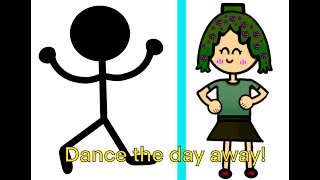 Dancing The Day Away Dancing Transformation Animation