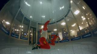 Wind Tunnel Back Fly Progression (iFLY Manchester) - Session 1, Flight 2