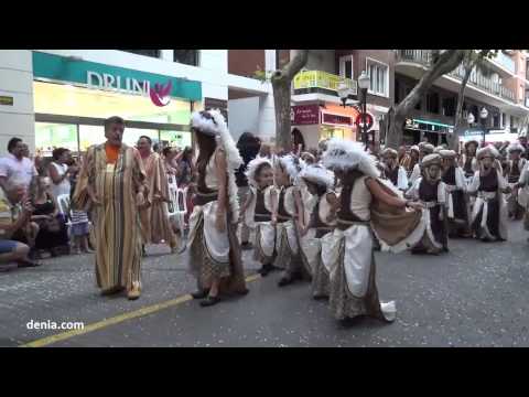 Desfile Infantil Moros y Cristianos Dénia 2015: Filà Walies