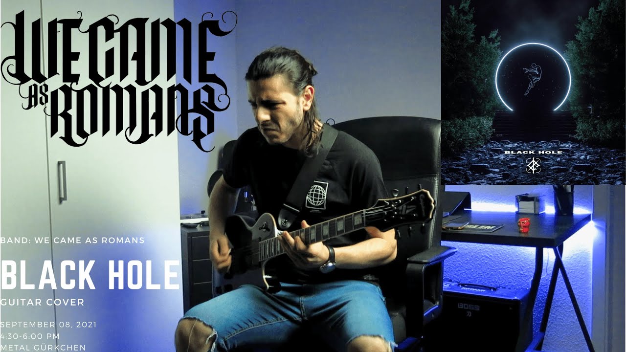 WE CAME AS ROMANS - Black Hole (Feat. Caleb Shomo) | Guitar Cover