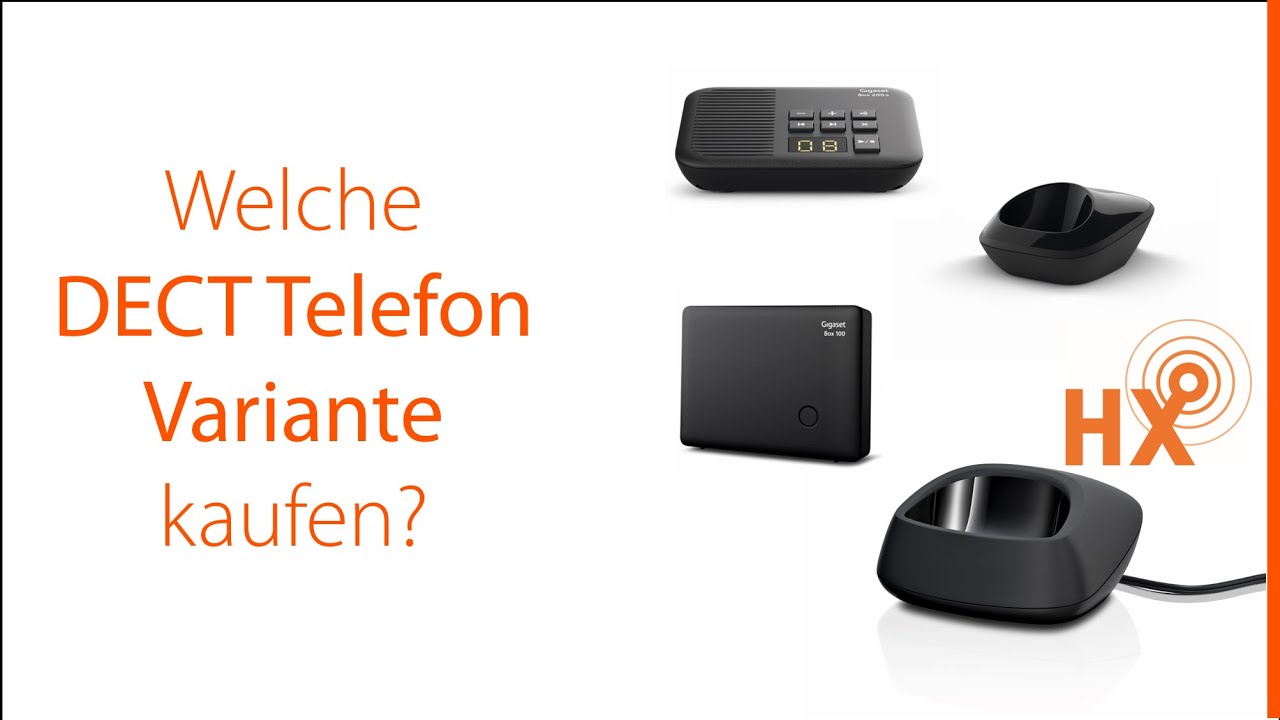 Welches DECT-Telefon kaufen? Analog oder IP? Anrufbeantworter oder nicht?  Gigaset #OnAir - YouTube