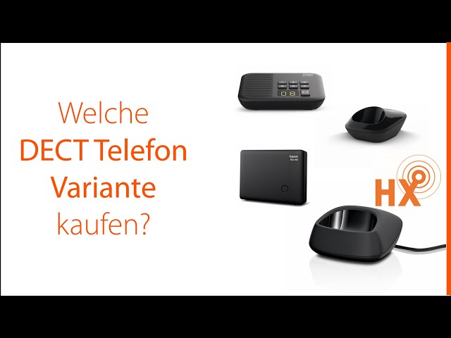 Welches DECT-Telefon kaufen? Analog oder IP? Anrufbeantworter oder nicht?  Gigaset #OnAir - YouTube