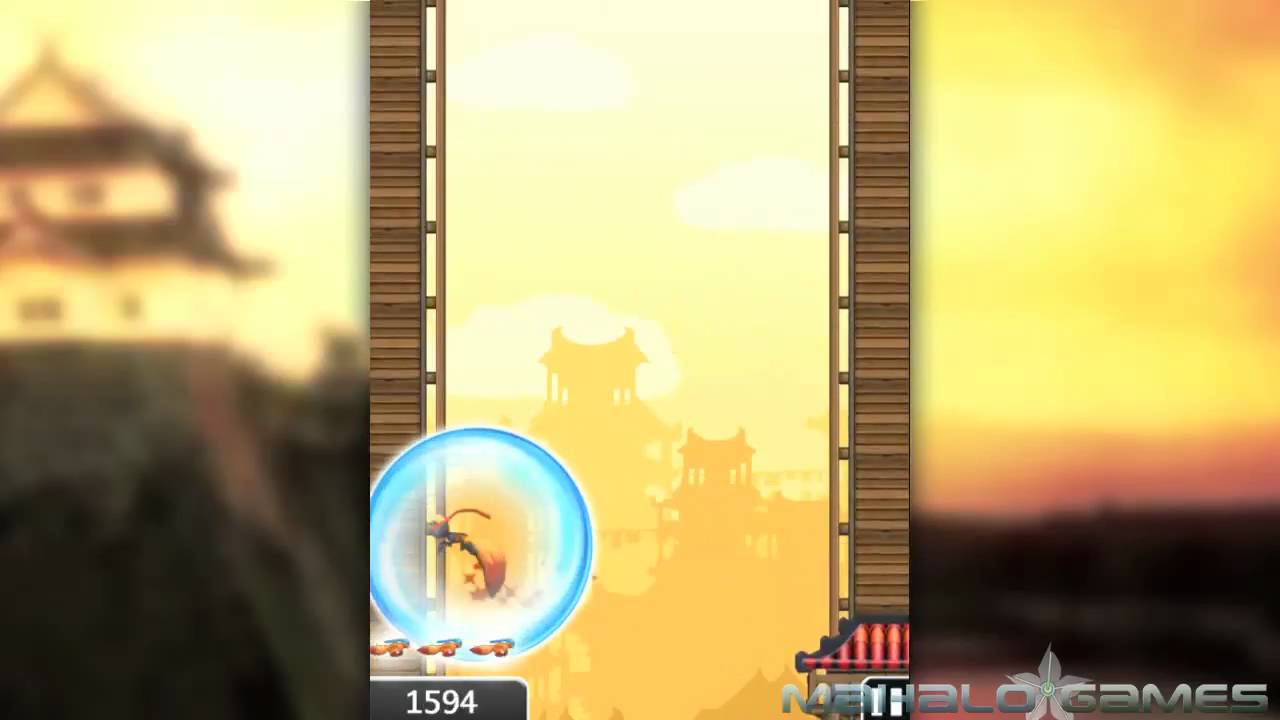 NinJump for iPhone/iPad- Classic Level