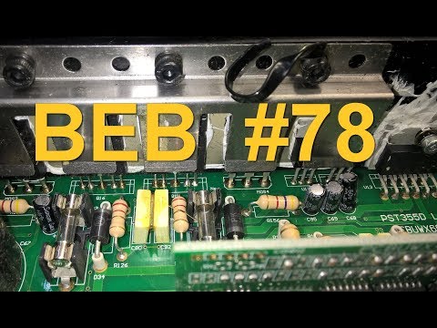 BEB #78: RCF 310A Active Speaker Repair (What's inside?) ART Series #dailybeb
