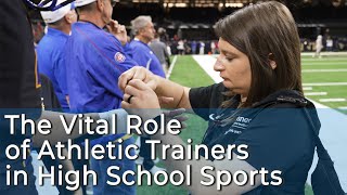 How Athletic Trainers Go Above and Beyond to Support Their Athletes