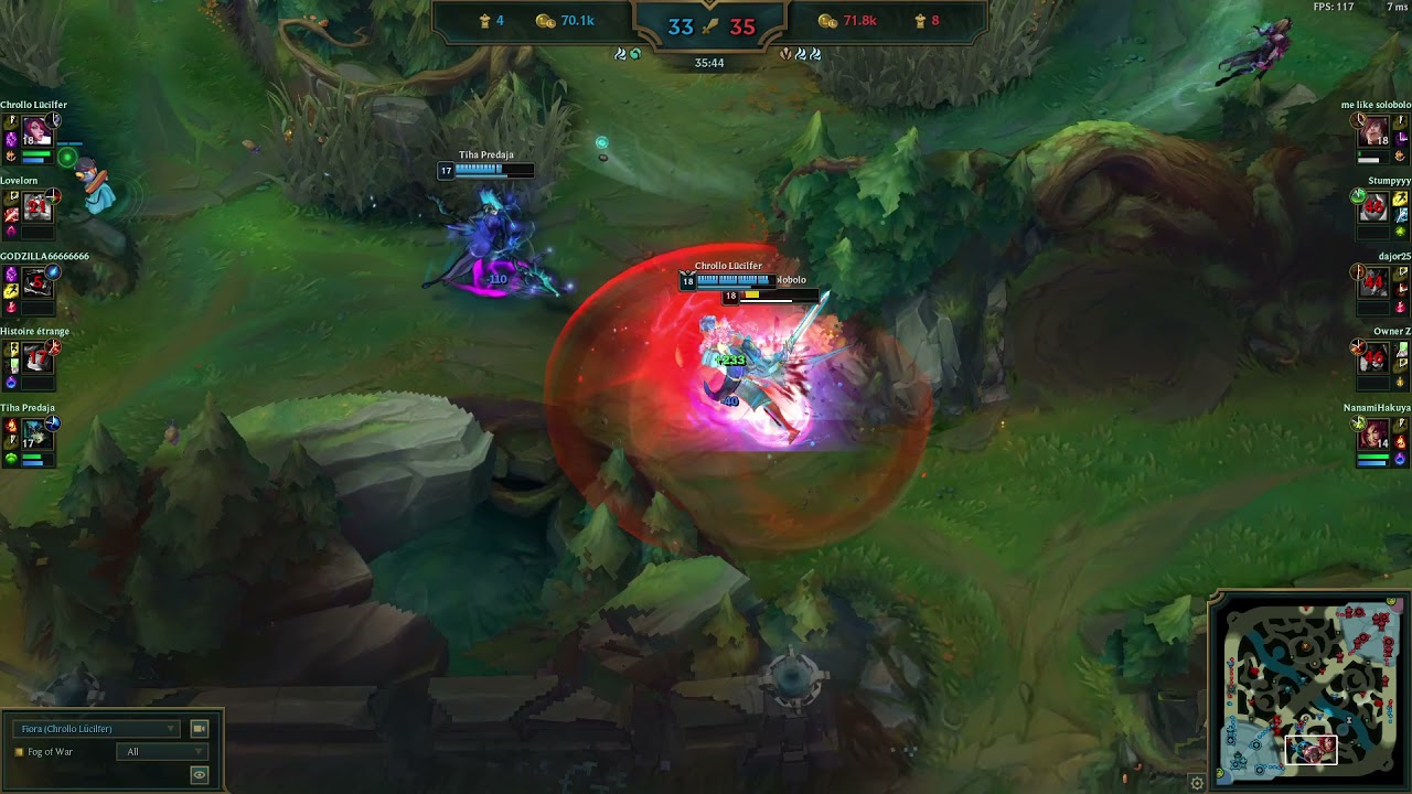 C9 Fudge 1v4 and an ACE on Fiora The Fudge Factor Worlds 2021