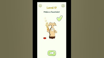 Delete One Part l Make a fountain! l LEVEL 17l Walkthrough