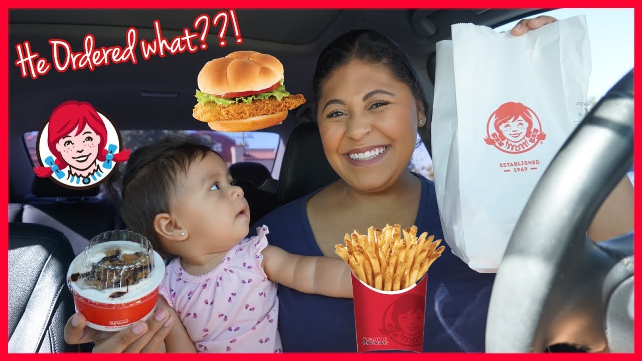 LETTING THE PERSON IN FRONT OF ME DECIDE WHAT I EAT AT WENDYS || INDIEE ...