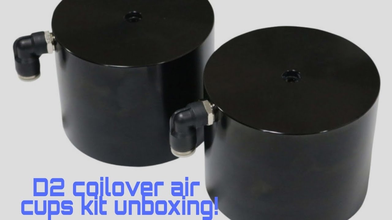 D2 coilover air cups kit unboxing for rsx! YouTube