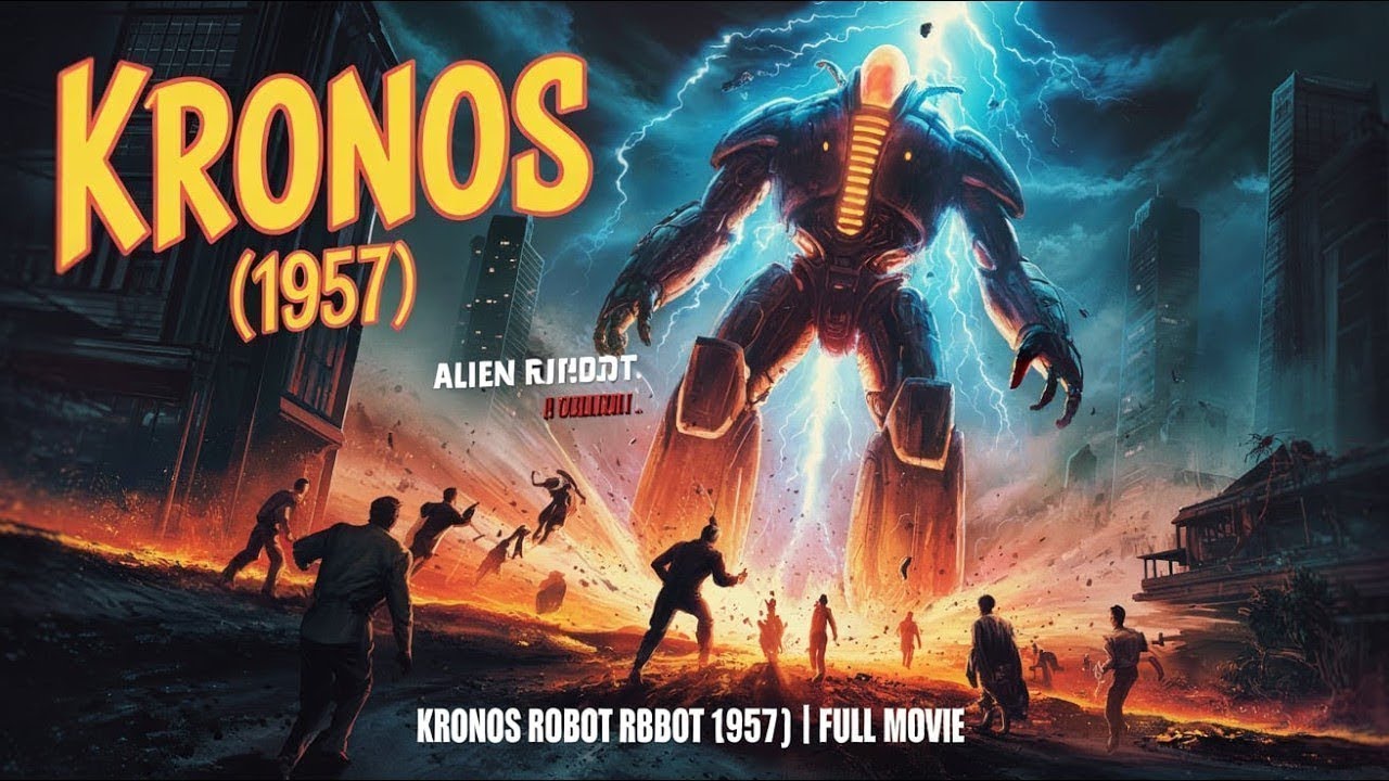 KRONOS (1957) – The Giant Alien Machine That Eats Energy | Full Sci-Fi Movie!