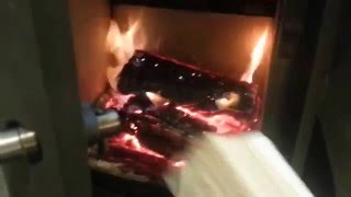 Lighting a Morso 8140 wood burning stove