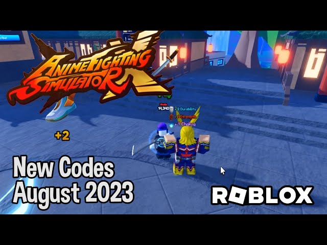 Roblox Anime Fighters Simulator New Codes July 2023 