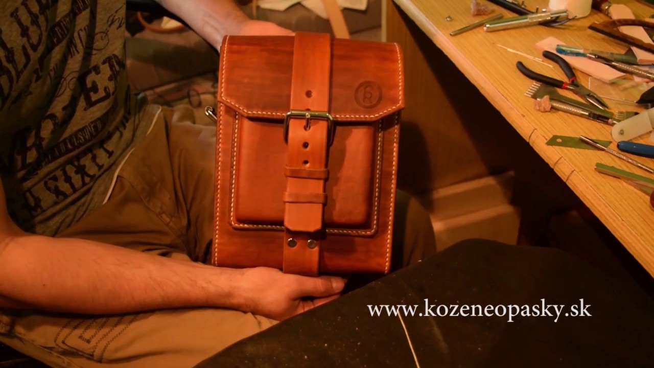 P.G.B. Brašnárstvo - dokončievanie ručne šitej brašny