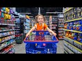 Cinco Сrianças Minha filha vai às compras sozinha | Vania Mania Vloga