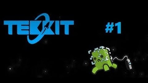 Lets Play Tekkit Ep 1: To Space We Go