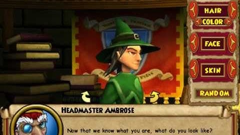 Wizard101-Part 1-Creating A Wizard/Half Of Intro