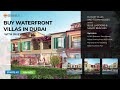 Luxury Water Front Villas In Dubai, From 1.53M AED