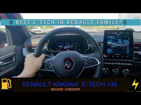 Renault Arkana E-Tech 145 - consumption on 130 km/h