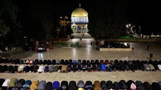 Saturday 11th May Fajar Prayer inside Al AQSA Mosque ||نفل صلاۃ الفجر فی المسجد الاقصی المبارک