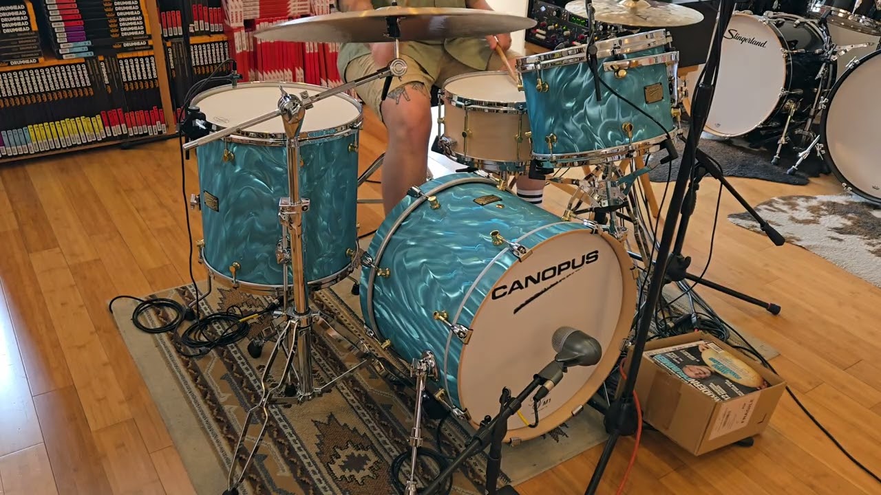 Drum Kits - Canopus Drums Neo Vintage 14x20 9x13 16x16 NV60-M1