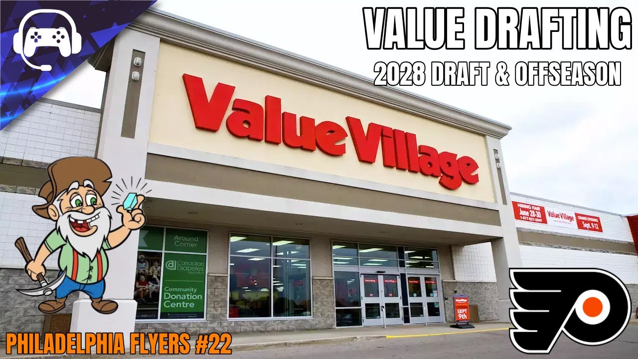 VALUE DRAFTING (2028 Offseason) | NHL 22 | Philadelphia Flyers Franchise Mode #22