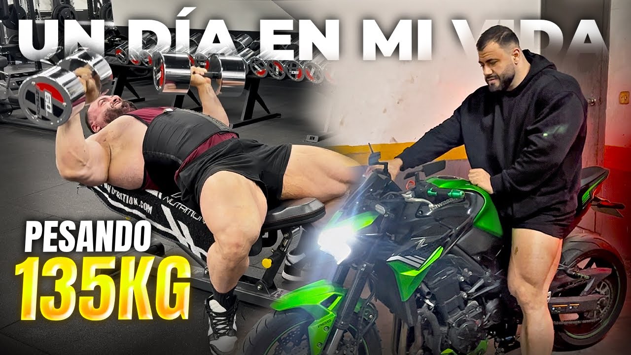 UN DÍA EN LA VIDA DE UN CULTURISTA DE 135 kgs | SIN FILTROS