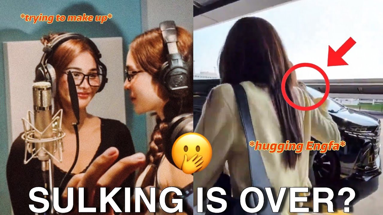 (EngLot) CHARLOTTE SUDDENLY BECAME CLINGY TO ENGFA at the airport when they arrived in Taiwan?