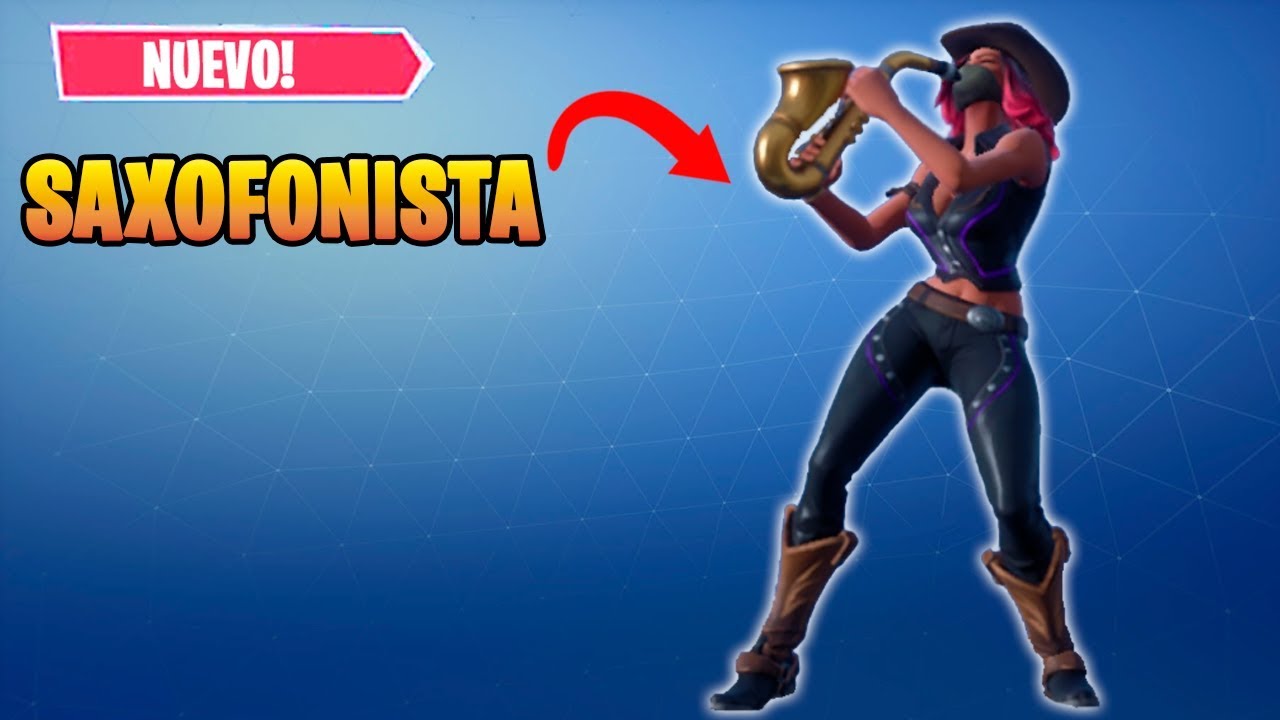 *NUEVO* Baile SAXOFONISTA en Fortnite Gesto Dance PHONE IT IN