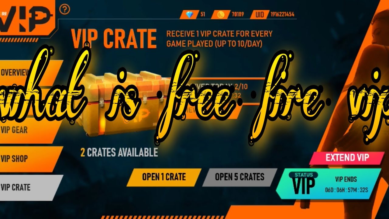 What is FF VIP? How to get FF VIP bundle? | full explanation| Free Fire ...