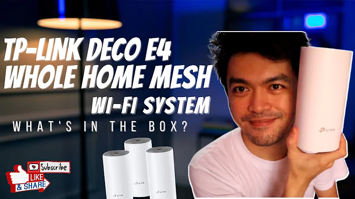 TP-Link Deco E4 Mesh Wi-Fi System | What's in the Box? | Easy Setup & Speed test