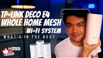 TP-Link Deco E4 Mesh Wi-Fi System | What