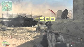 Mw3 - Double Kill + Spray and Pray Triple Kill