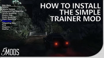 Grand Theft Auto 5 | How to install The Simple Trainer Mod