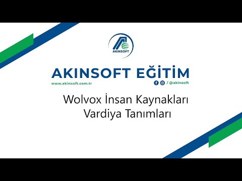 Wolvox  İnsan Kaynakları   Vardiya Tanımları
