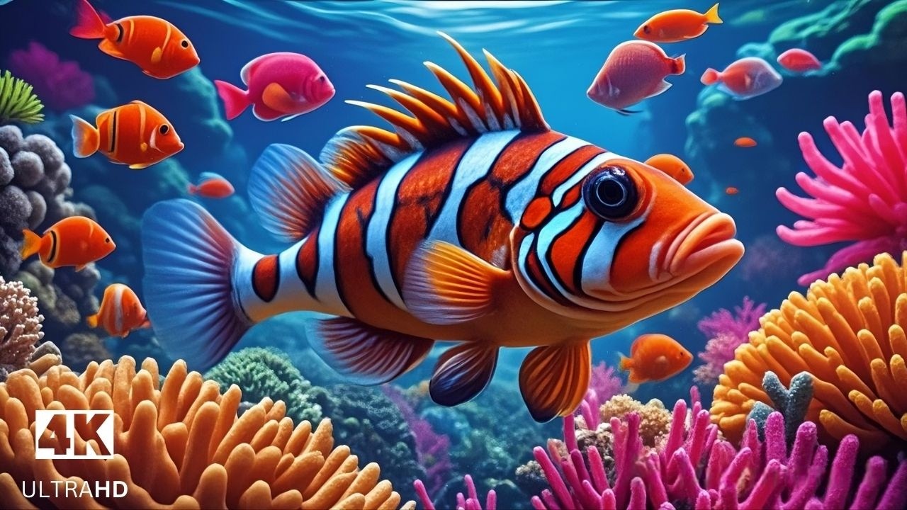 Soothing Sea Life Journey with Calming Piano Music | Relaxing Ocean Video for Sleep & Stress Relief