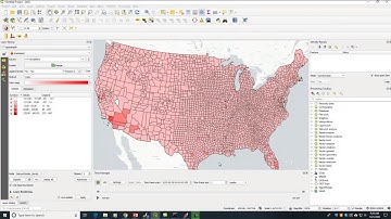 Analyzing COVID-19 Data with SQL using SQLite: Spatio-temporal visualization of County data.