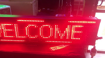 LED Sign Board with USB Software