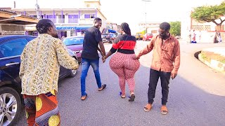 Kyenkyenaa Twan and Watumoto fight over big buttocks 🍑🍑🍑 See what happen 😂😂😂😂