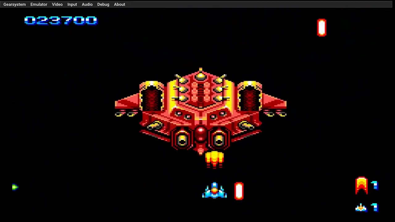 [Master System] Razing Core - Homebrew by BadComputer & Polaria Poyon (Alpha Demo)