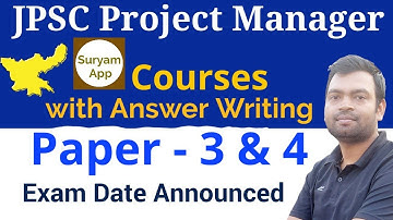 JPSC Project Manager Answer Writing Discussion