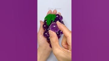 포도 말랑이 만들기🍇 Grape Squishy DIY with Nano Tape! #실리콘 테이프🤣