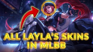 MLBB ||All Layla's Skins in MLBB|| Tawhid Bhuiyan|| #bd #mlbb #fyp #fypシ #foryou