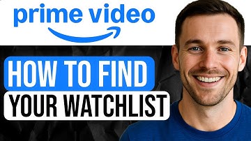 How to Find Your Watchlist in Amazon Prime Video (Step-by-Step Tutorial) 2025