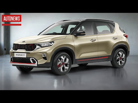 Новая Kia Sonet (2020): самый дешевый кроссовер марки!